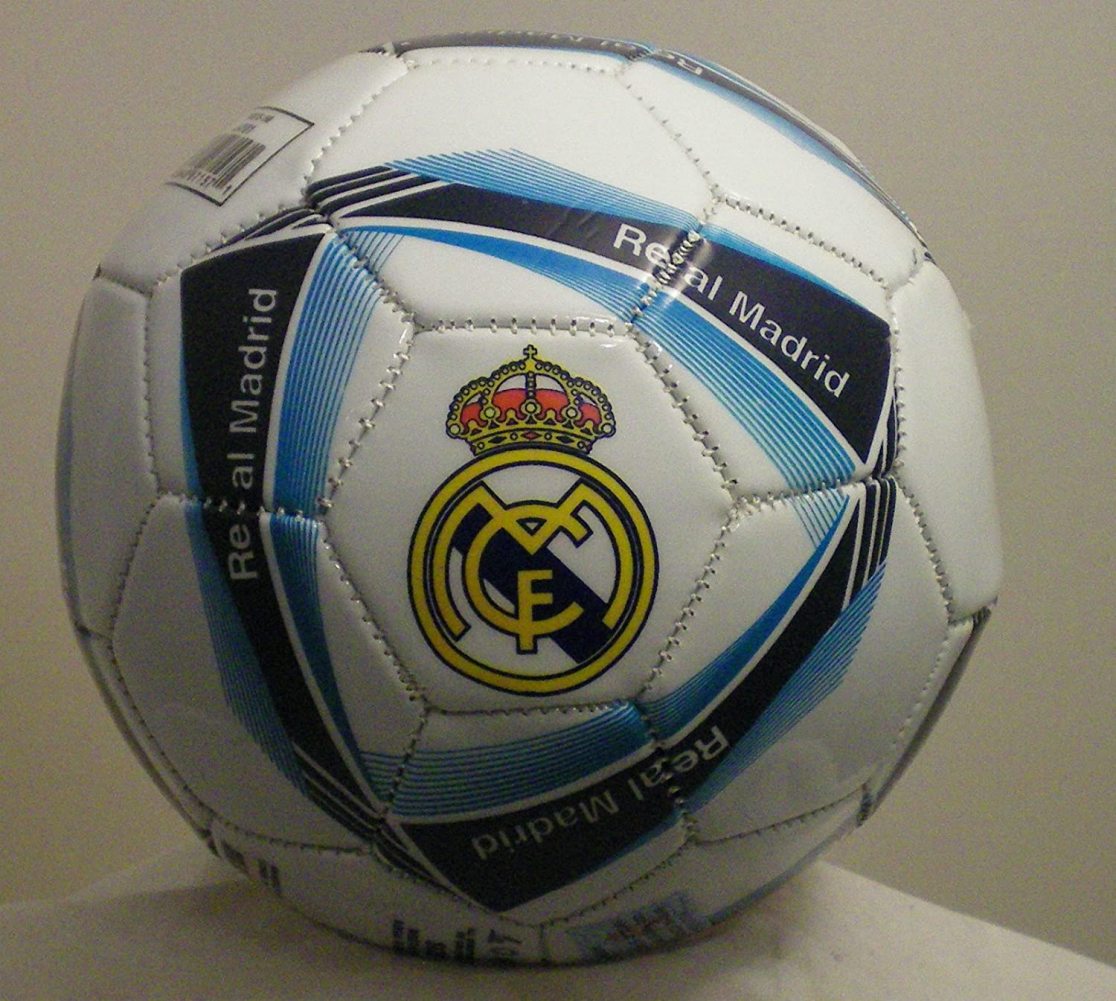 Real Madrid Mini Soccer Ball Size 2, Licensed