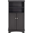 thumbnail image 5 of Spirich Bathroom Storage Cabinet with Double Doors & Adjustable Shelves, Free Standing Organizer (Espresso), 5 of 8