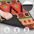thumbnail image 3 of ZICANCN Waterproof Car Floor Mats Full Set, Native Southwestern Aztec Ethnic Automotive Carpet Mats for Vehicle Trucks Suv Jeep, 4 Pieces, 3 of 6