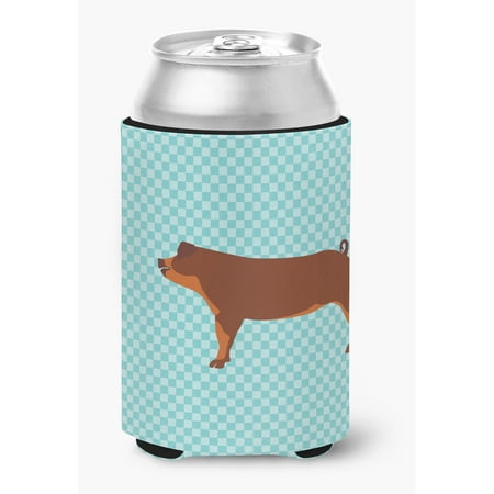 

Duroc Pig Blue Check Can or Bottle Hugger
