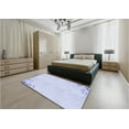 thumbnail image 5 of Ahgly Company Machine Washable Indoor Rectangle Transitional Lavender Blue Area Rugs, 7' x 9', 5 of 7