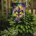 thumbnail image 2 of Fleur de lis Mardi Gras Garden Flag 11.25 in x 15.5 in, 2 of 5