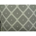thumbnail image 3 of Thomas Collection Gray White Geometric Designer Throw Pillow - 11196, 3 of 4
