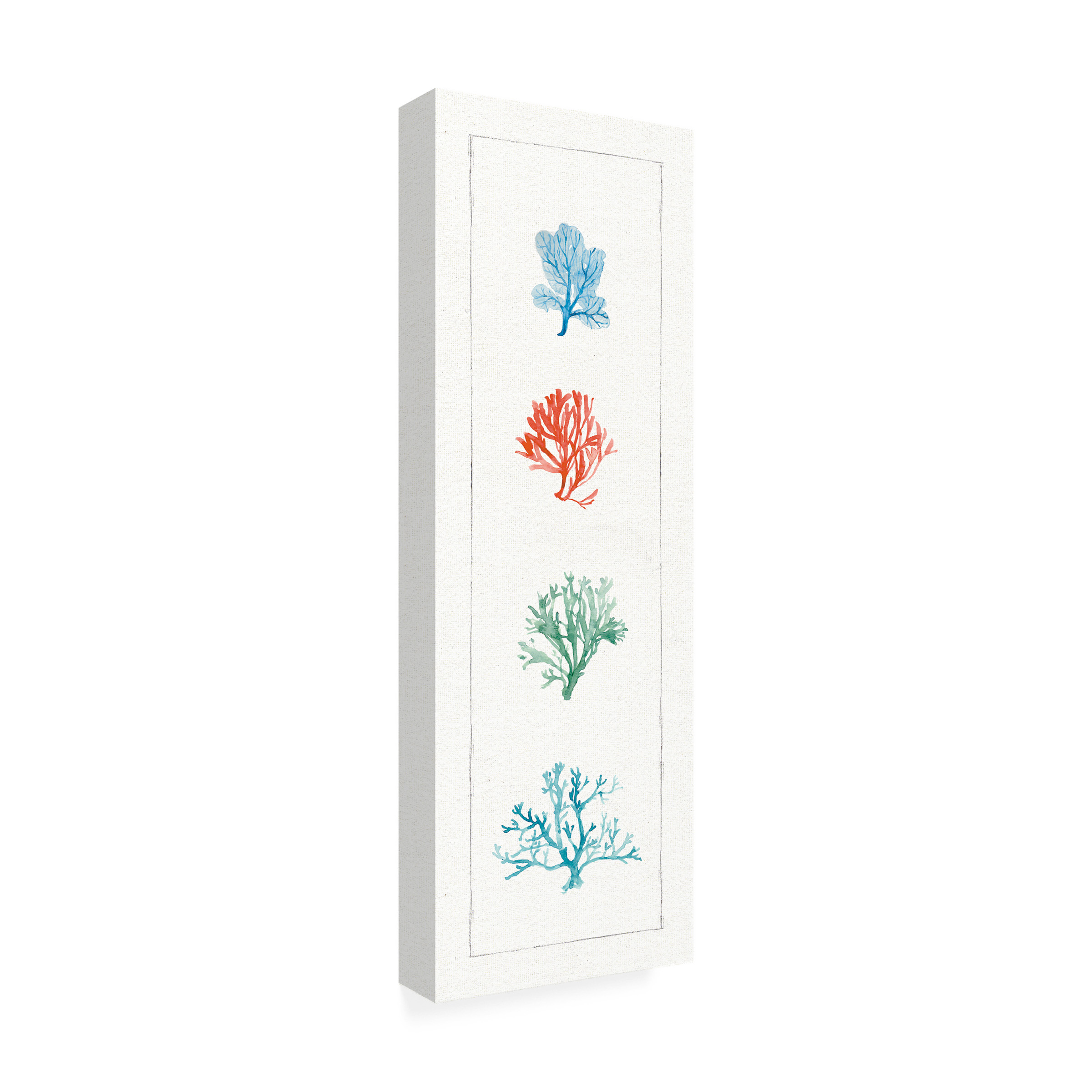 Trademark Fine Art "Water Coral VII" Canvas Art by Lisa Audit