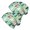 Christmas Colorful Tree Gift Pattern, variant on Christmas Colorful Pine Tree Pattern 2 Pack Slouchy Beanie Hat, Casual Daily Beanie with Stretchy Fabric & Soft Texture, Stretchy Polyester Gifts for Unisex Men Women