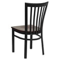 thumbnail image 4 of Bowery Hill Black Back Metal Dining Chair in Mahogany, 4 of 8