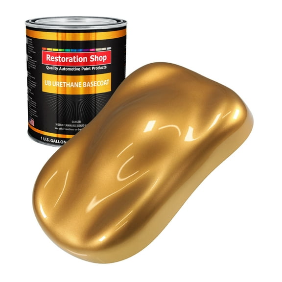 Autumn Gold Metallic 1 Gallon URETHANE BASECOAT Car Auto Body Paint