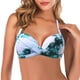 thumbnail image 2 of WILLBEST Traje de Baño para Mujer, control de Abdomen, Parte Superior de Bikini con Cordones y Push Up, Traje de Baño Retro, Parte Superior Acolchada, 2 of 7
