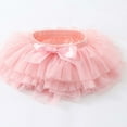 thumbnail image 3 of KkSLirnhs 2-3Years Girls' Stylish Summer Bubble Skirt with Ruffled and Elastic Waist Lightweight Tutu Toddler Kids Tulle Tiered Mesh Skirt Princess Party Dress Layered Skirt For Little Girls Pink, 3 of 3