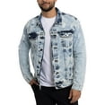 thumbnail image 4 of X RAY Jeans Mens Denim Jacket, Acid Stone, 2XL, 4 of 10