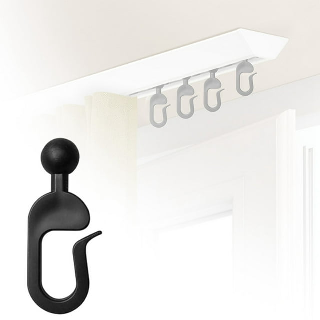 Hooks for Gazebo Curtains and Netting - Rustproof Hooks for Outdoor Use - Smooth Gliding Gazebo Accessories for Multipurpose Hanging