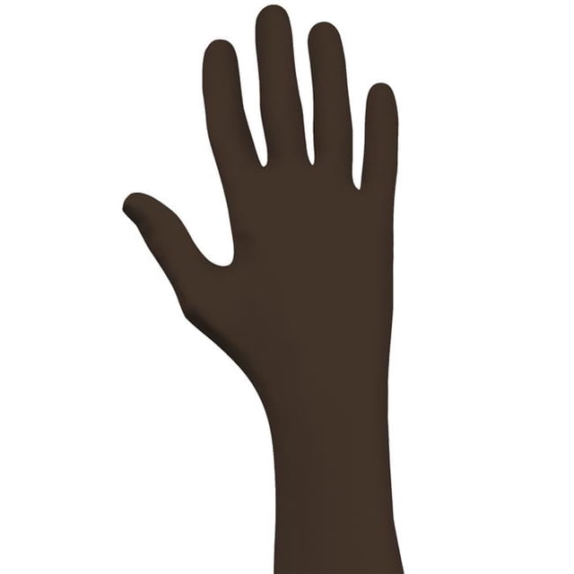 Best Nitrile Black Gloves - Bonnet Prolongé - Grand - Boîte de 50