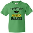 thumbnail image 3 of Inktastic Congrats My Daddy Graduated with cap Youth T-Shirt, 3 of 5