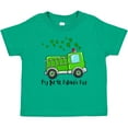 thumbnail image 3 of Inktastic My 1st St. Patrick's Day Green Fire Truck with Clovers Boys or Girls Baby T-Shirt, 3 of 5