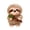 Khaki, variant on YATAV Cute Sloth Stuffed Animal Plush,Branch-Hugging Sloth Stuffed Toy,12 Inch Small Sloth Plush Toy for Office Desk & Home Decor,Soft Companion Plush Birthday Gift(Khaki)