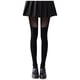 thumbnail image 2 of Medias negras hasta la rodilla con costuras para mujer - Talla única, nailon, lencería sexy, cintura elástica, 40-73 kg, 2 of 5