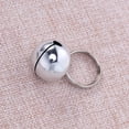 thumbnail image 3 of 12 cascabeles colgantes de 16 mm de cobre para mascotas, accesorios decorativos para gatos y perros (plata), 3 of 7