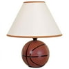00ORE604BA Ceramic Basketball Table Lamp