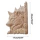 thumbnail image 4 of XWSHYW Decoraciones para El Hogar Regalo de Arte de Lobo Tallado para Colgar En La Pared, 4 of 6