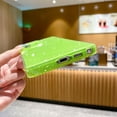 thumbnail image 6 of Compatible with Samsung Galaxy S23 Ultra Case, Cute Glitter Sparkly Bling Phone Cover for Women Girls (Bright Green), 6 of 13