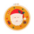 thumbnail image 4 of AMLESO Christmas Embroidery DIY Embroidery Set for Beginners for Bedroom Restaurant Santa Claus, 4 of 8