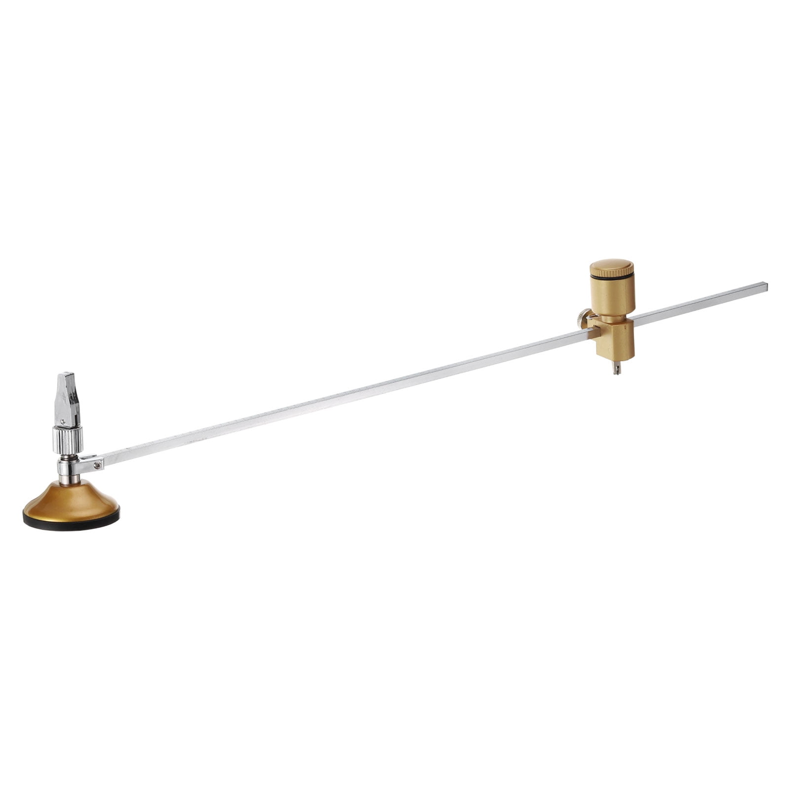 Oil-Filled Circular Glass Cutter 1.4"-19.7" Precise Cutting with Suction Cup Oil Tank for Glass
