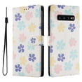 thumbnail image 1 of FOXDOCK Funda Tipo Cartera para Samsung Galaxy S10 Plus con Soporte y Correa – Diseño de Patrones Lindos, 1 of 6