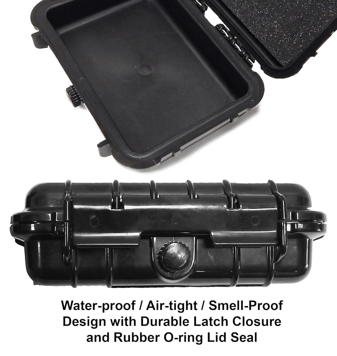 CASEMATIX Compact Rugged Waterproof Case Custom Designed to fit FLIR ONE / ONE Pro Thermal Imager for iOS and Android