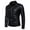 Black Tops for Men, variant on IYTR Men's Slim Fit Faux Leather Stand Collar Zipper Motorcycle Biker Streetwear Jacket with Pockets Coffee L