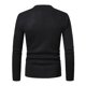 thumbnail image 2 of Gibobby Sueter hombre manga larga Suéter de algodón para hombre, cárdigan de manga larga con cuello en V, suéteres sueltos, ajuste de botones, ropa casual(Negro,M), 2 of 3
