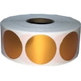 thumbnail image 1 of Autocollants de Codage Couleur Métallique Bronze pour Cercles d'Inventaire 1 Pouce Rond - Lot de 500 InStockLabels.com, 1 of 1