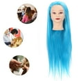 thumbnail image 4 of Mannequin Head, Hairdresser Training Head Comfortable Convenient Practical  For Hairdressing Training For Cosmetology Students Purple,Beige,Sky Blue, 4 of 8
