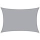 thumbnail image 3 of Vela de sombra rectangular, 3x3m, impermeable y resistente a los rayos UV, gris, 3 of 5