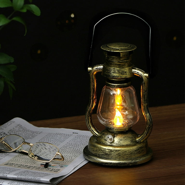 17.5cm Solar Flameless Flickering LED Hanging Outdoor Candle Lantern Garden  Lamp
