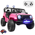 thumbnail image 1 of Camioneta Montable Eléctrica Infantil 12V con Luz LED y Bluetooth - Rosa, 1 of 8