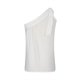 thumbnail image 5 of ICHUANYI Clearance One Shoulder Tops For Women Summer Chiffon Tie Bow Knot Sleeveless Tank Tops Loose Fit(White, M) ICHUANYI WER2023080815530, 5 of 9