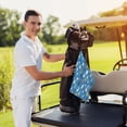 thumbnail image 6 of Lsque Cute Dogs Premium Golf Towel - Ultra Absorbent and Quick Drying Microfiber Towel with Carabiner - Gift for Men -24" X 16", 6 of 8