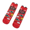 thumbnail image 1 of Christmas Socks Womens Crew Socks, Holiday Colorful Socks, Xmas Socks for Winter E, 1 of 9