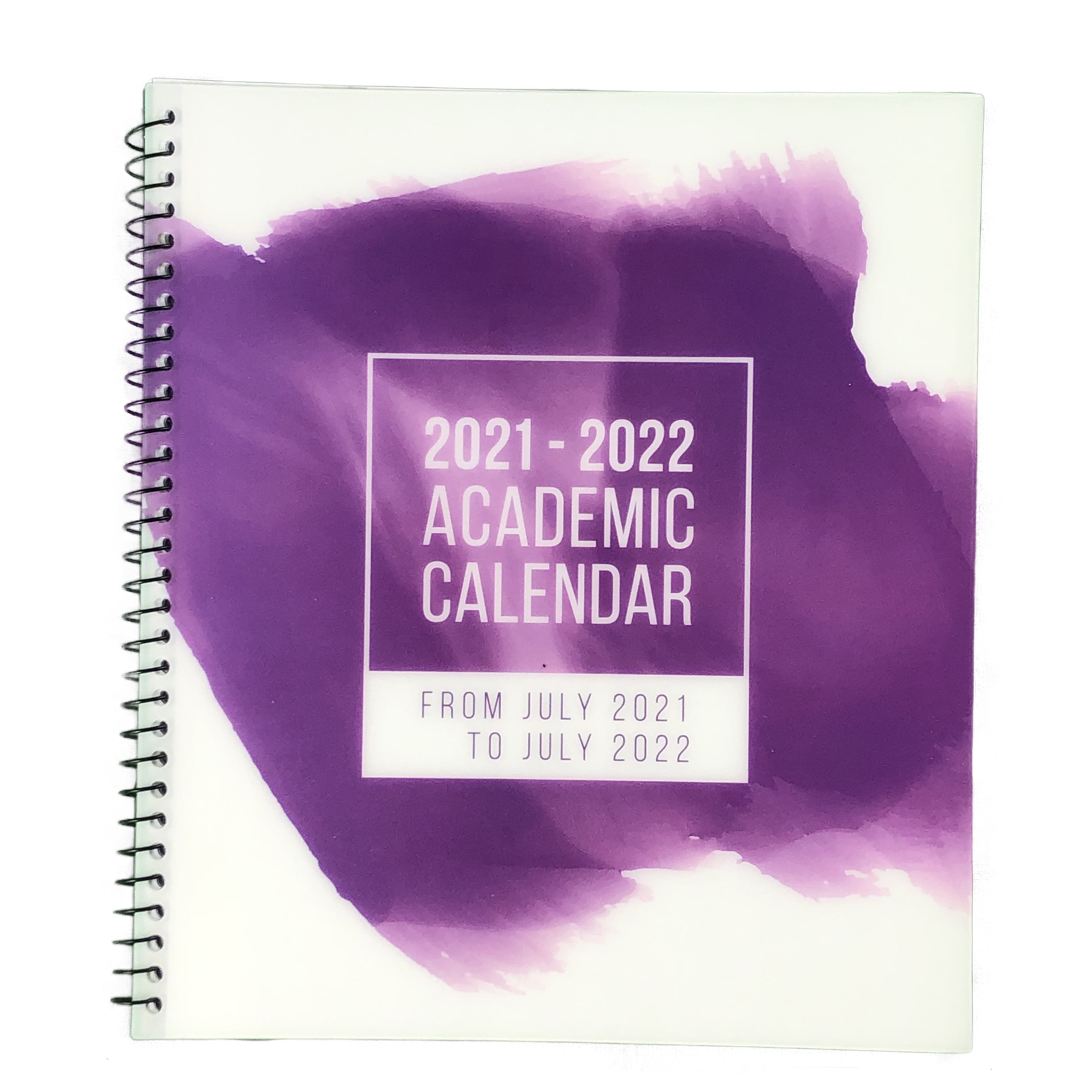 2021 2022 Purple Academic Calendar By Re Focus The Creative Office Walmart Com Walmart Com