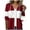 Wine, variant on Binmer Women’s Color Block Hooded Jacket, Zip Up Ribbed Knit Hoodie, Long Sleeve Coat,Sizes S-2XL