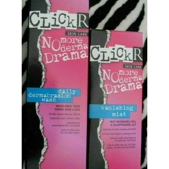 ClickR Skin Care Daily Dermabrasion Wash 3Oz