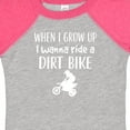 thumbnail image 4 of Inktastic Dirt Biking Motocross Future Dirt Biker Boys or Girls Baby Bodysuit, 4 of 5