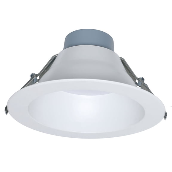 LED One 9.5 inch Downlight, Multi-Wattage 20W 2,000LM, 25W 2,500LM, 32W 3,000LM, Multi-CCT 3,000K, 3,500K, and 4000K, 0-10V Dimming, 120-277V, CRI90, UL, ES, and JA8 Listed