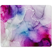 Yeuss Marbles Office Desktop Decorative Mouse Pad Alcohol Ink Abstract Texture Colorful Marble Texture Non Slip Gaming