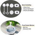 thumbnail image 5 of Silicone Spill Proof Stopper Set Of 3, Compatible With 1.0 Stanley Cup 40oz 30oz, Stanley Accessories, 5 of 5