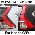 thumbnail image 2 of For Honda Cr-v Crv 2012 2013 2014 2015 2016 Car Rear Bumper Tail Light Tail Lamp Shell Cover With No Bulbs Reverse Brake Light, 2 of 4