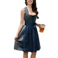 thumbnail image 1 of WILLBEST Robes Semi-Formelles d'Invité de Mariage pour Femmes Robe Dirndl Octoberfest Traditionnelle Festival Allemand, 1 of 8