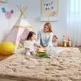 thumbnail image 6 of Socofuz 6x9ft Modern Fluffy Rug, Soft Shaggy Carpet for Living Room Bedroom Dormitory Kids Room Home Decor, 6 of 9