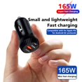 thumbnail image 2 of 105/165W Car Charger Super Fast Charging USB Type C Quick Car Phone Charger R5G0, 2 of 9