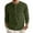 Army Green_001, variant on Waffle Henley Shirts for Men Casual Trendy Long Sleeve Button Down Tshirts Fall Thermal Comfy Basic Lightweight Slim Fit Pullover Army Green L